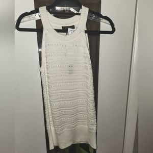 White House Black Market Crochet Tank